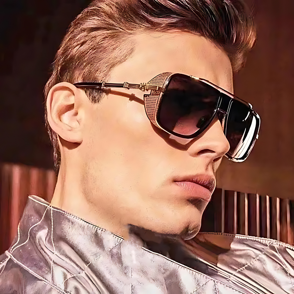 Aviator Shield Sunglasses