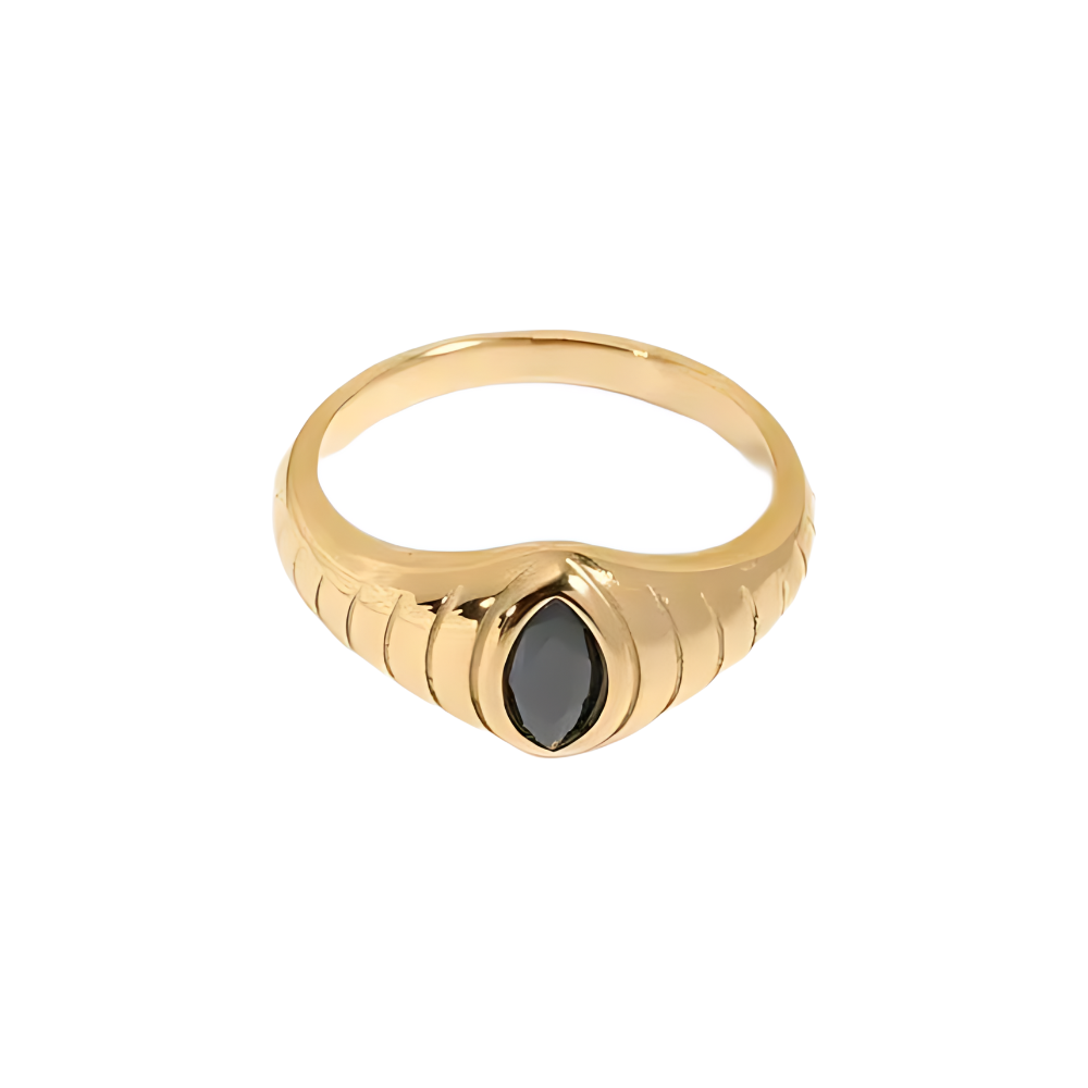 Scarab Pyramid Ring
