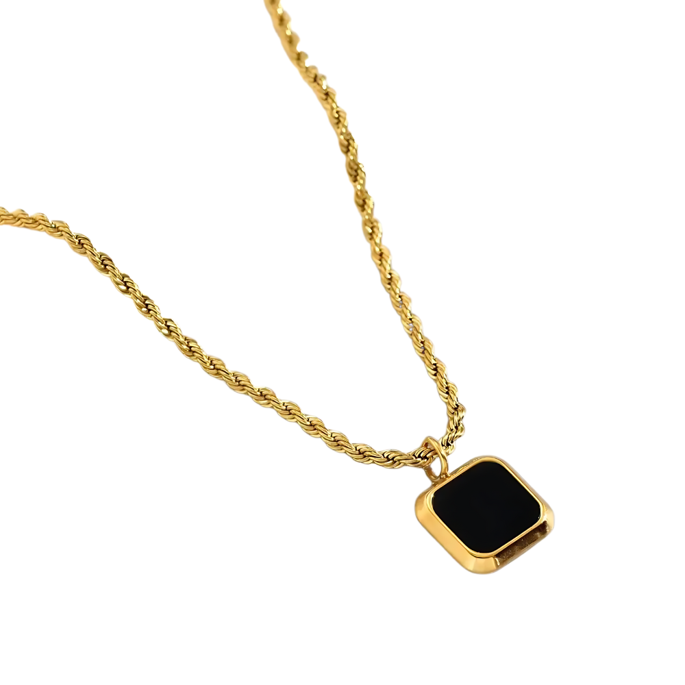 Square Pendant Necklace