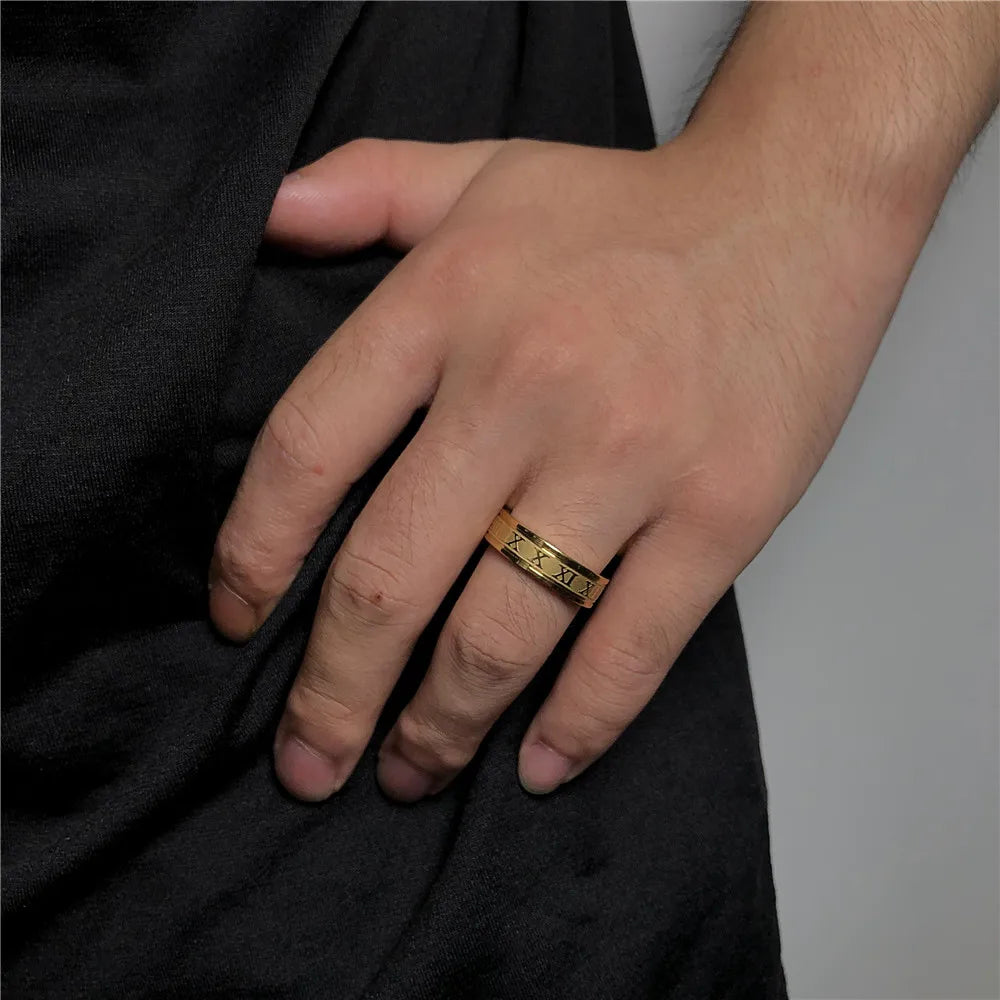 Roman Time Ring
