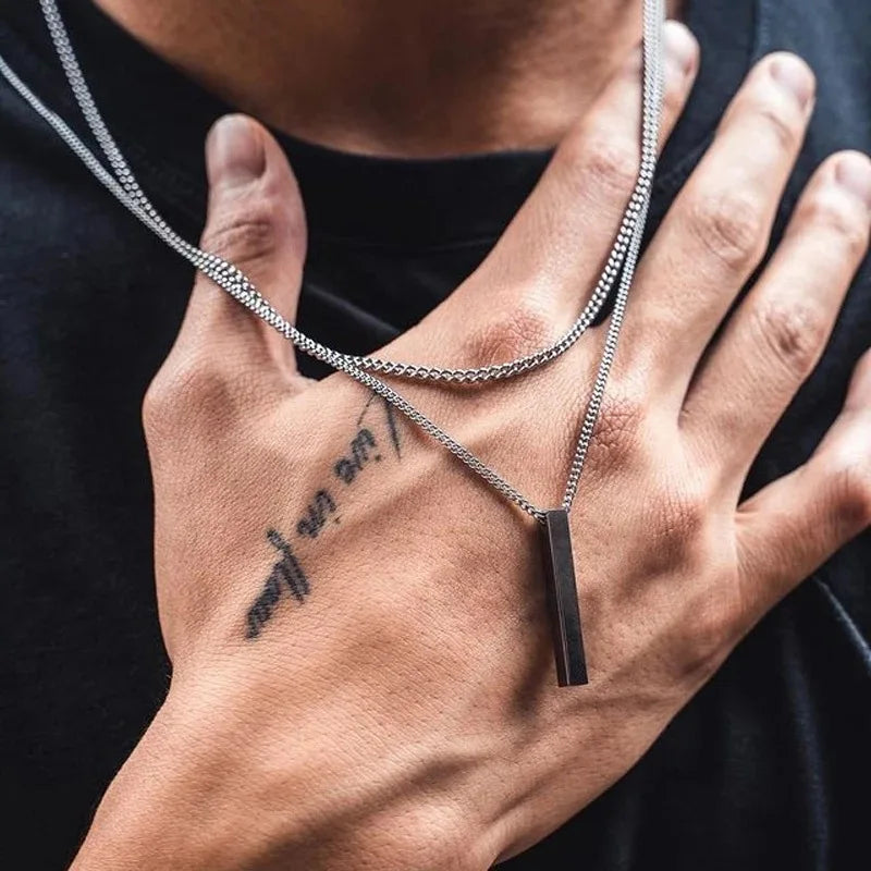 Subtle Obelisk Pendant