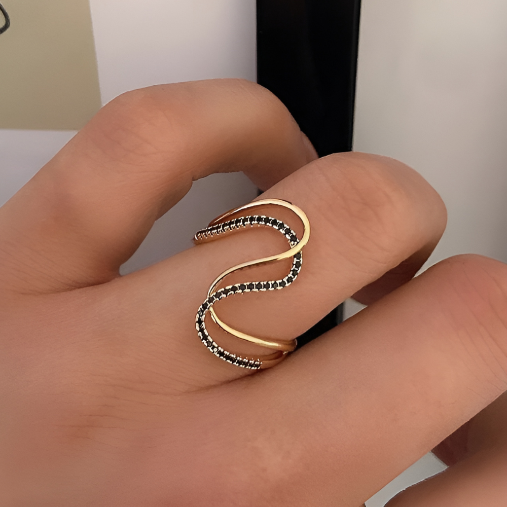 Serpentine Wave Ring