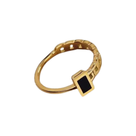 Asymmetric Chain Ring
