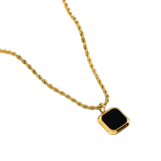 Square Pendant Necklace
